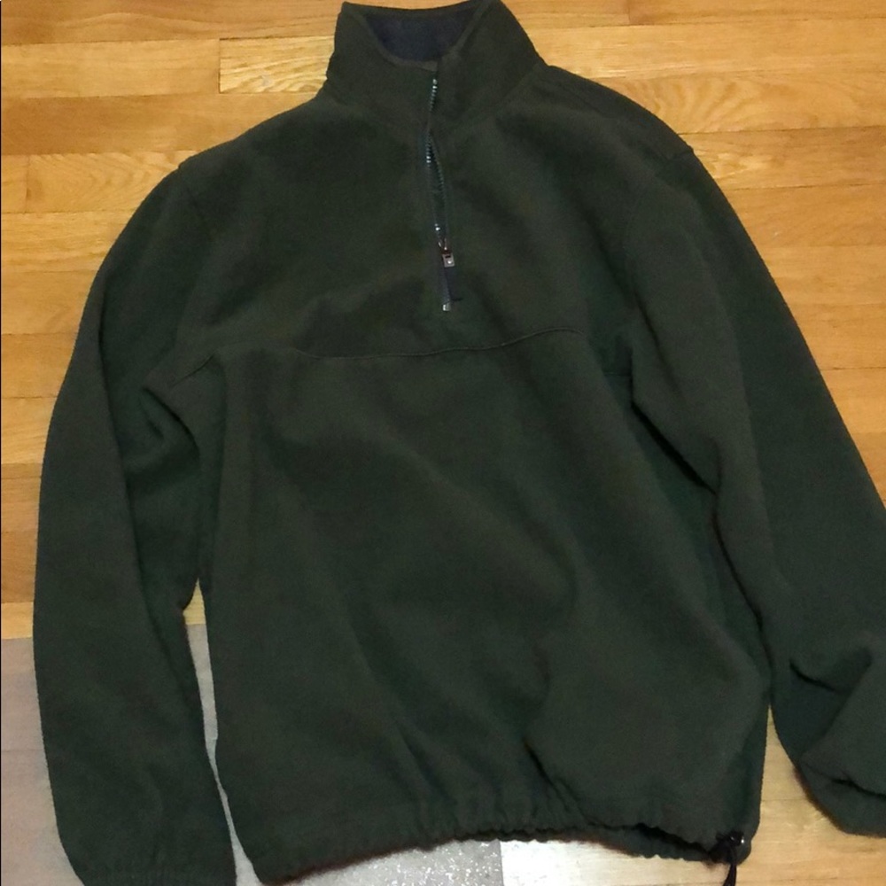 Van Heusen dark green fleece medium